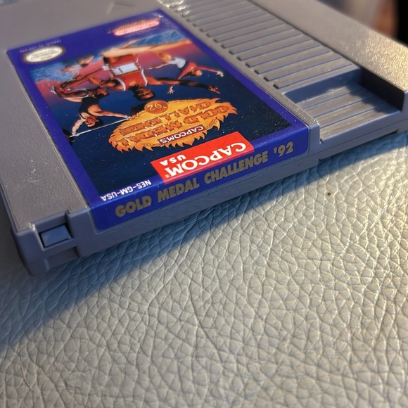 Nintendo NES Capcom USA Gold Medal Challenge 92 NES-GM-USA (Japan) - Picture 2 of 4